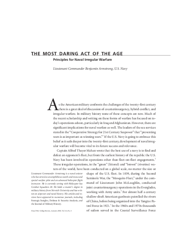 Irregular warfare essay 06 image