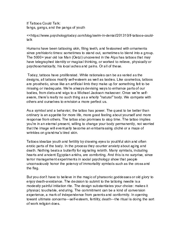 (PDF) If Tattoos Could Talk kirby farrell Academia.edu