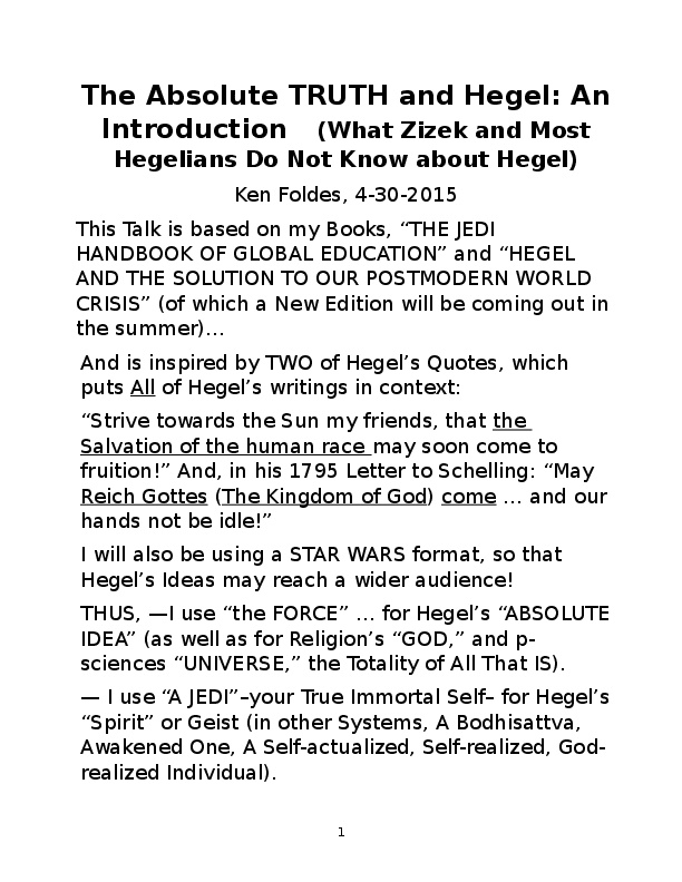 Is truth absolute picture