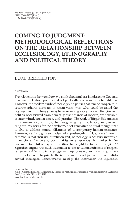 Definition of ecclesiology picture