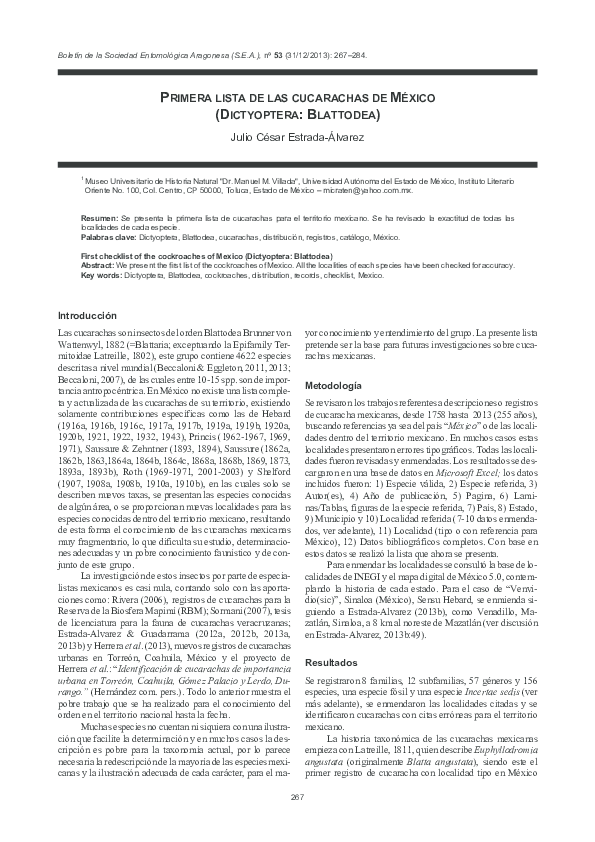 Research on cockroaches image