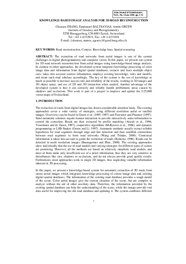 Positives of reconstruction picture