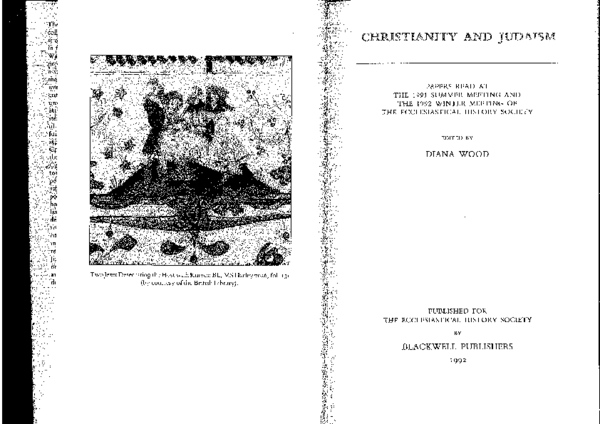 (PDF) Monastic charity for Jewish converts: the requisition of ...