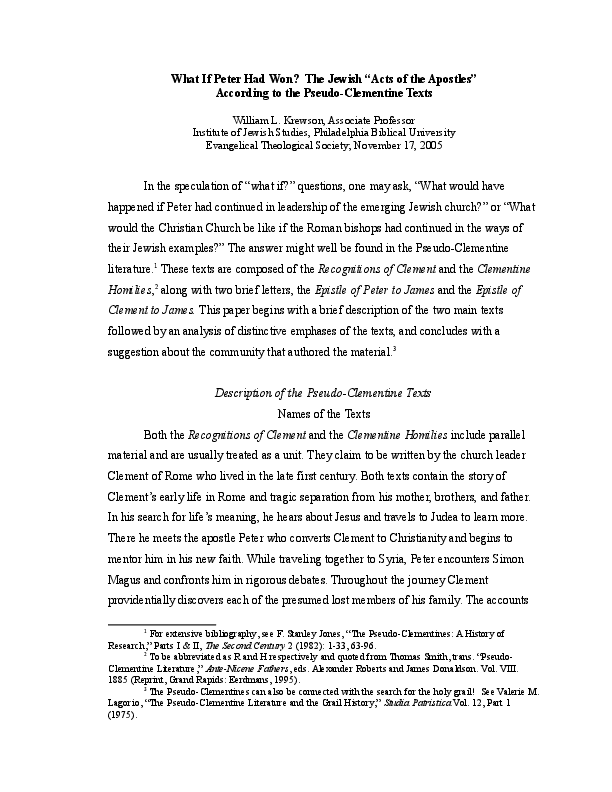 Apostle peter timeline image