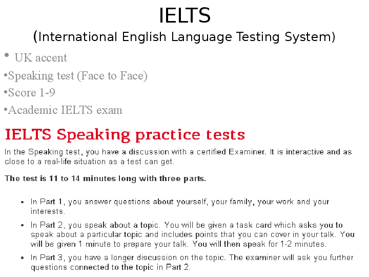 Ppt The Differentiation Ielts Toefl Actfl Toeic Test Andi Napitupulu Academia Edu