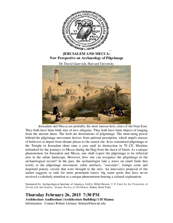 The pilgrimage picture