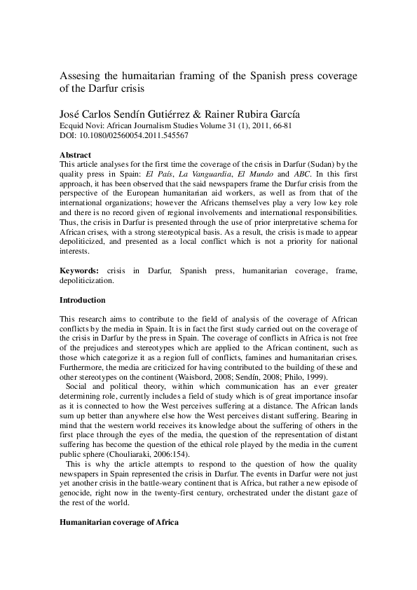 Darfur, sudan picture