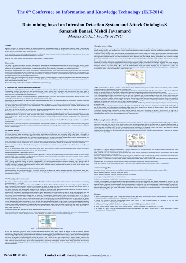 (PDF) Data mining based on Intrusion Detection System and Attack ...