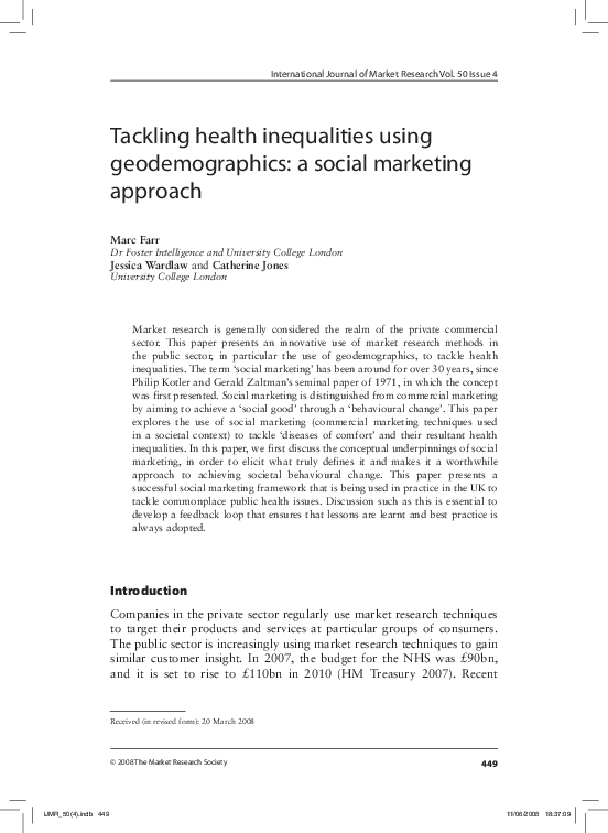 Geodemographics essays 06 picture