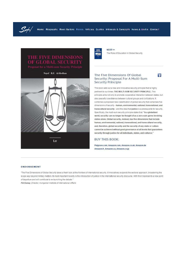 (PDF) Nayef R.F. Al-Rodhan. The Five Dimensions of Global Security ...
