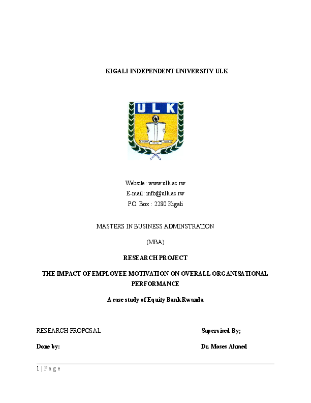 Research papers on employee motivation and organizational performance pdf picture