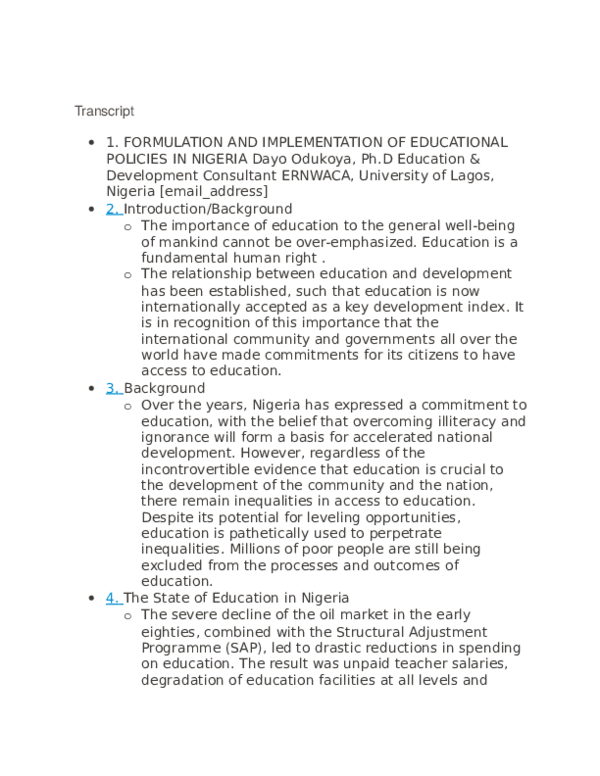 Nigeria visual data 3
