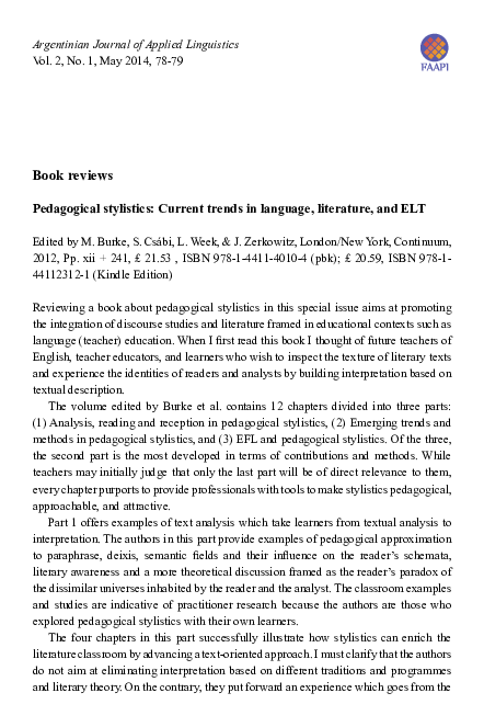 Literary stylistics examples picture