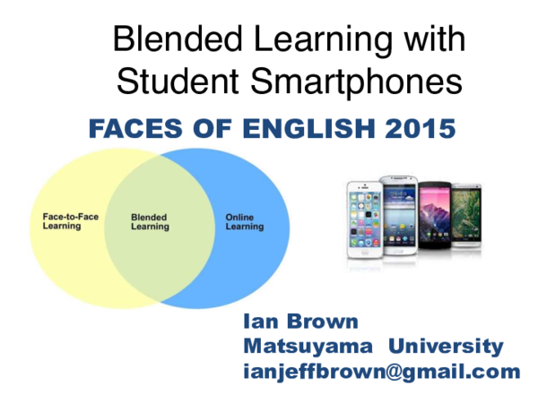 (PDF) Blended Learning with Student Smartphones