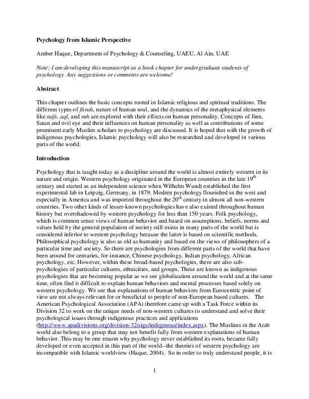 Naturalism vs islam picture