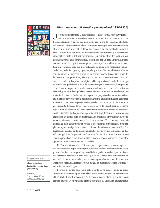 (PDF) Riccardo Boglione. Reseña sobre GUTIÉRREZ VIÑUALES, Rodrigo