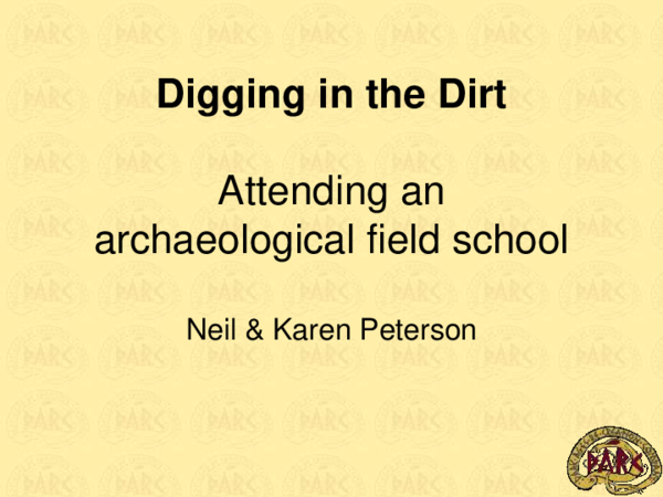 (PDF) Digging in the Dirt - report on a viking era archaeological ...