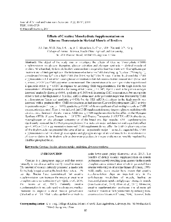 Creatine effects on mood picture