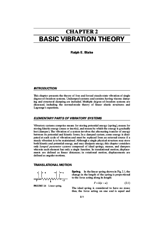 Structural vibration image