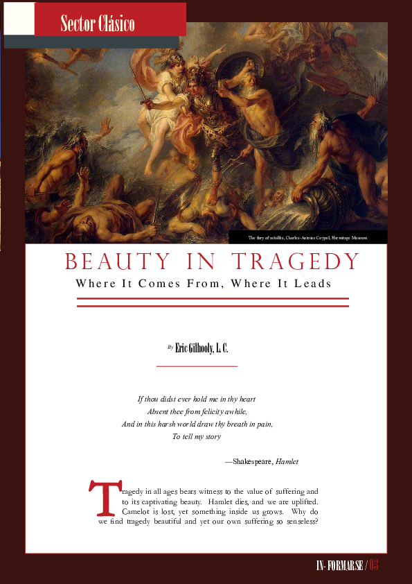 (PDF) Beauty in Tragedy Where It Comes From, Where It Leads(00)