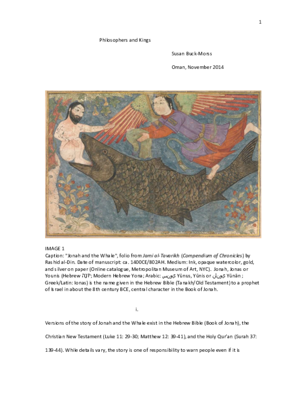 Jonah and the whale by viola meynell essay 03 picture