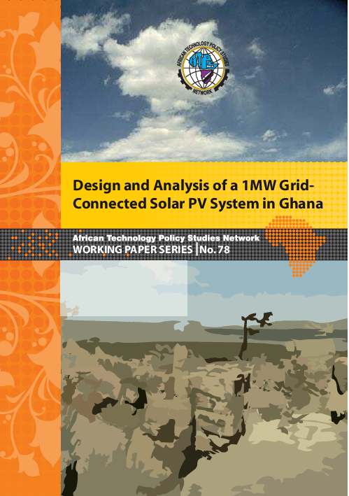 Design and Analysis of a 1MW Grid-Connected Solar PV System in Ghana
