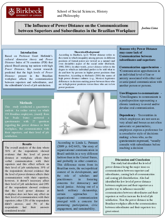 Consequences Of Power Distance Orientation In Organisations – YBZGM