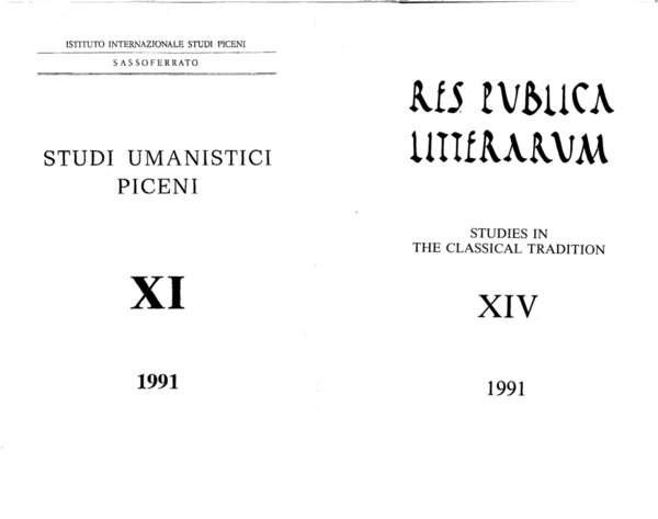 Pdf Renaissance Humanism And Science