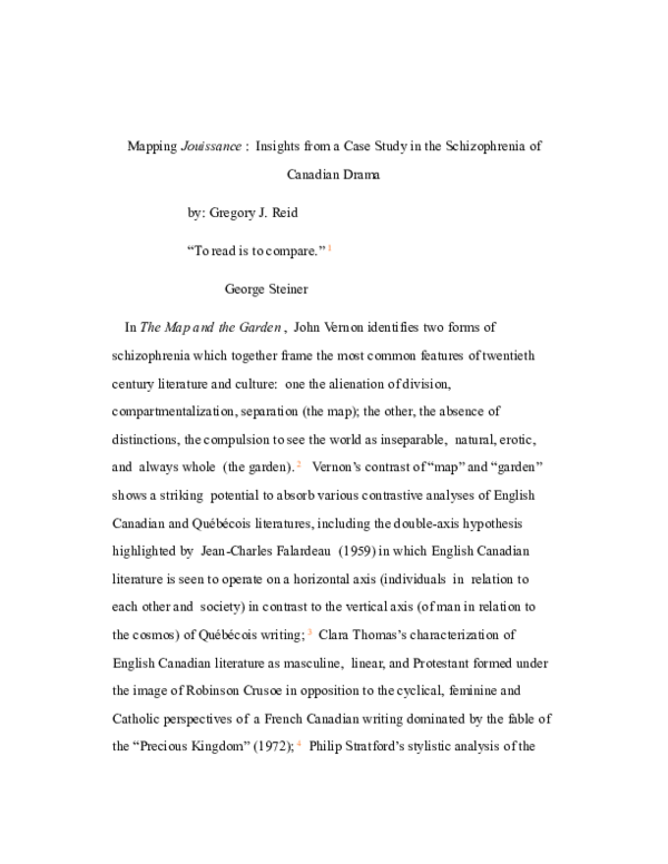 Schizophrenia case scenario picture