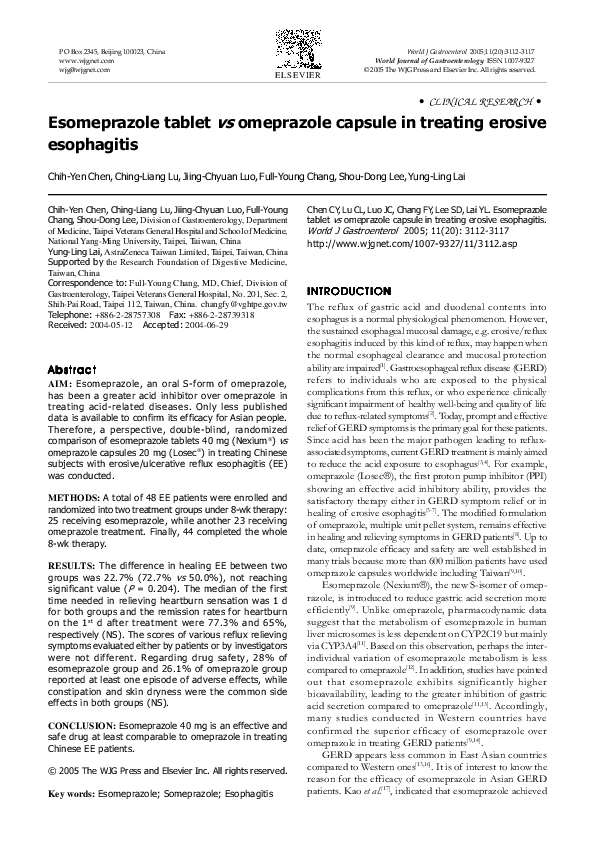 Omeprazole and heart disease image
