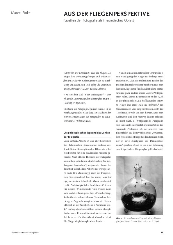 Pdf Aus Der Fliegenperspektive Facetten Der Fotografie Als