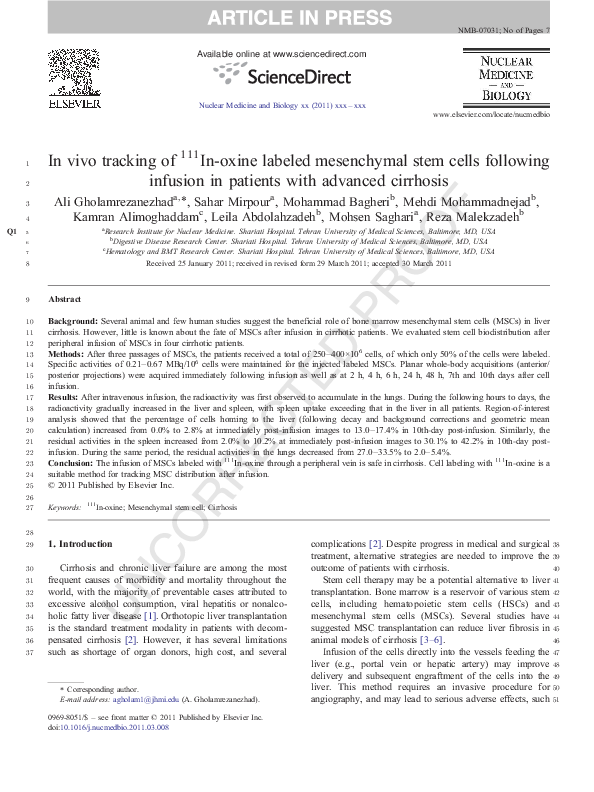 (PDF) In vitro differentiation of human bone marrow mesenchymal stem ...
