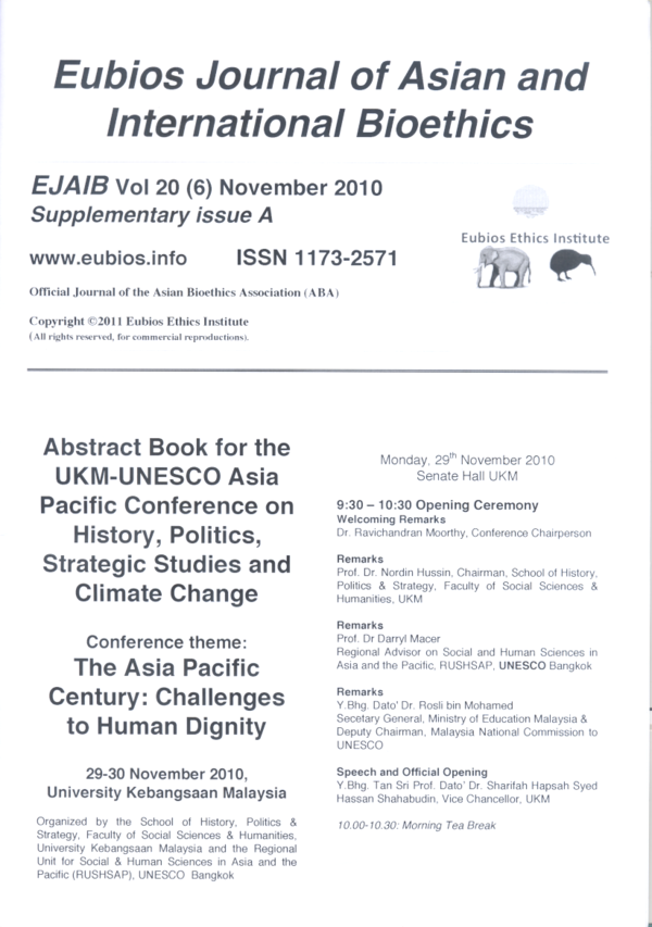 Pdf Social Movements In Malaysia Issues And Strategies Eubios Journal Of Asian And International Bioethics Kartini Aboo Talib Academia Edu