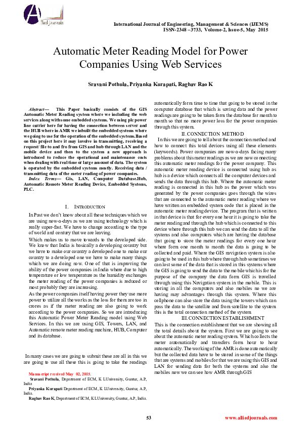 meter reading submit