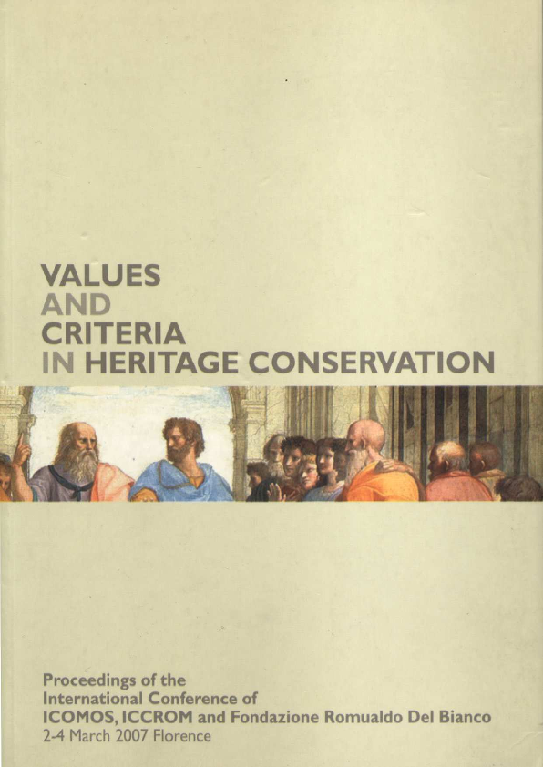 (PDF) Values of the Heritage in the Religious and Cultural Traditions ...
