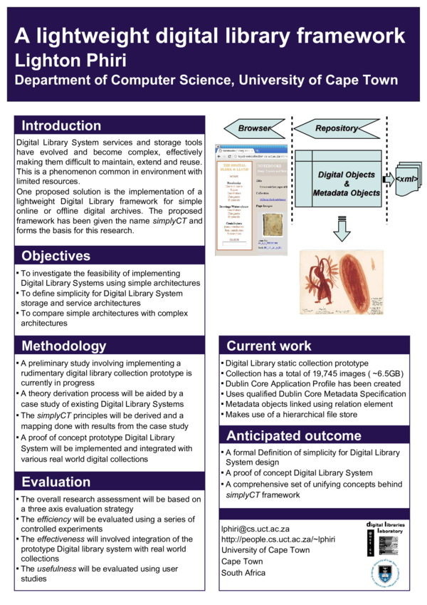 (PDF) A Lightweight Digital Library Framework