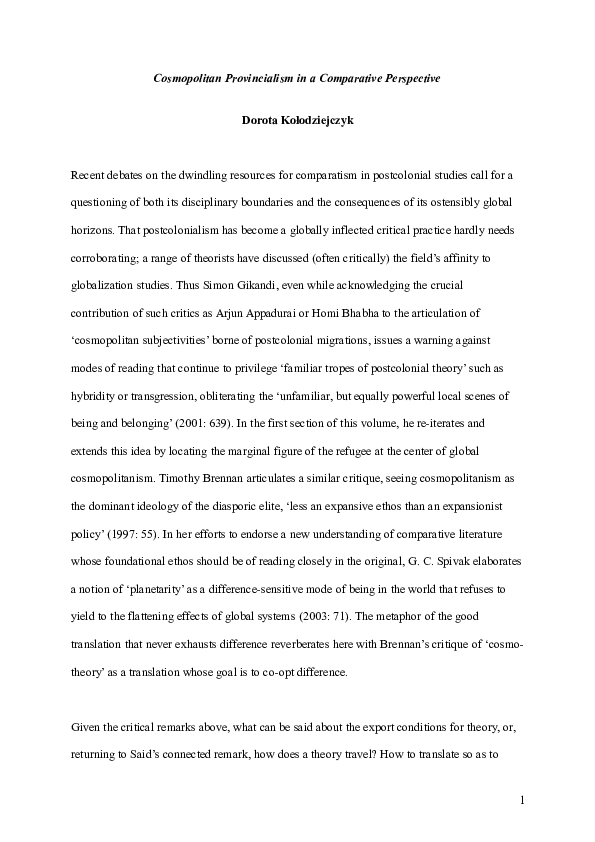 American provincialism image