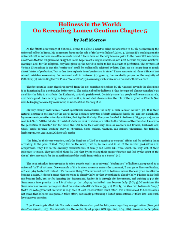 Lumen Gentium Pdf