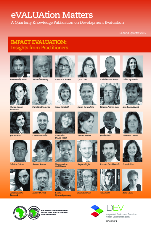(PDF) Improving Impact Evaluation in Development Programs/Projects