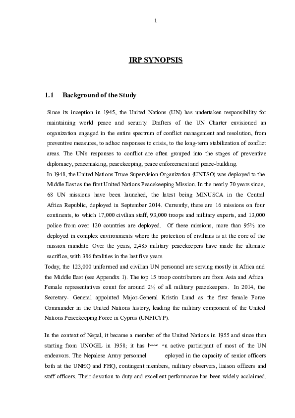 (DOC) Background of the Study