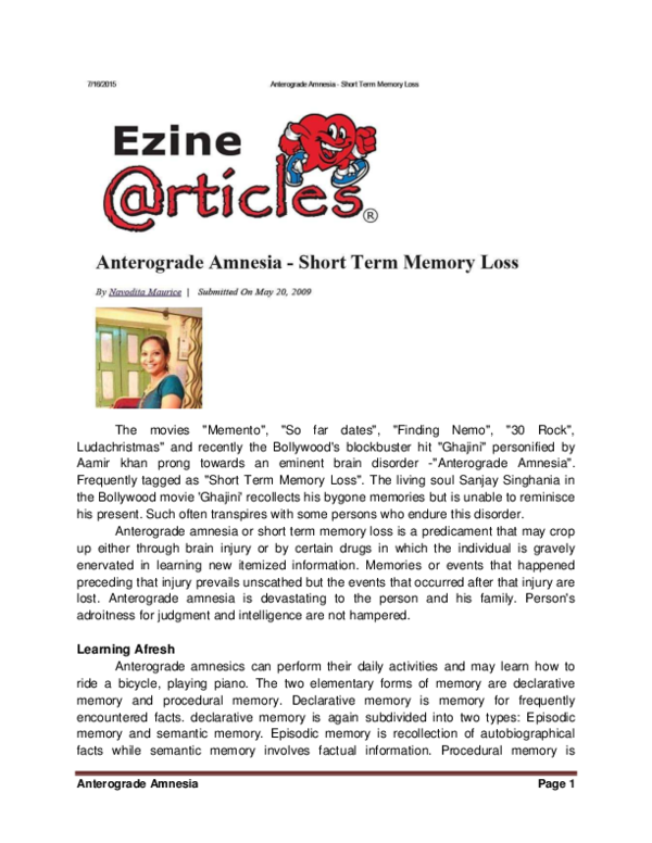 Rosy retrospection in memento picture