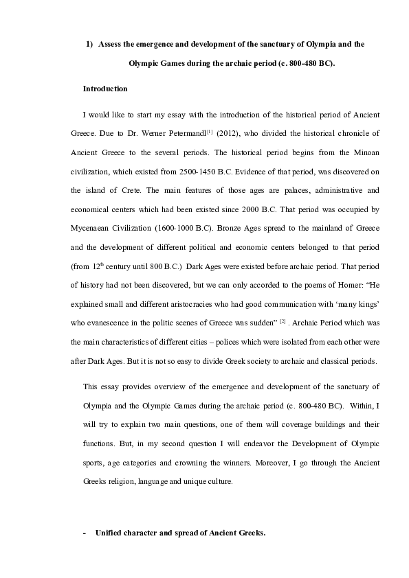 Olympia sanctuary essay 07 image