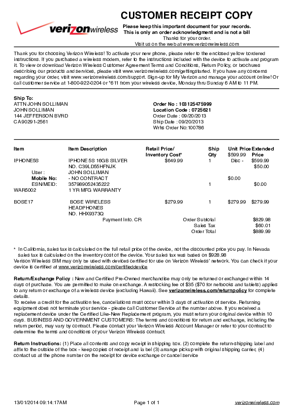(PDF) CUSTOMER RECEIPT COPY Erick Mayancela Academia.edu
