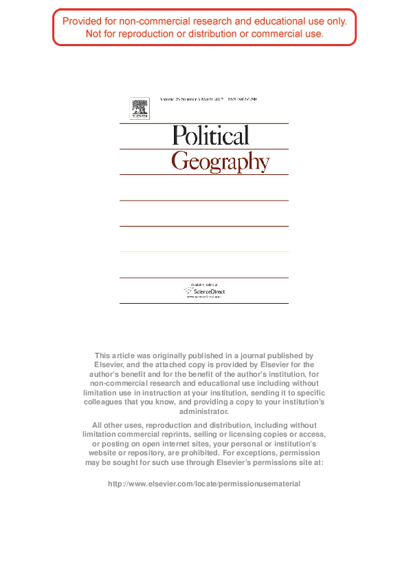 (PDF) Political animals? On animals as subjects in an enlarged