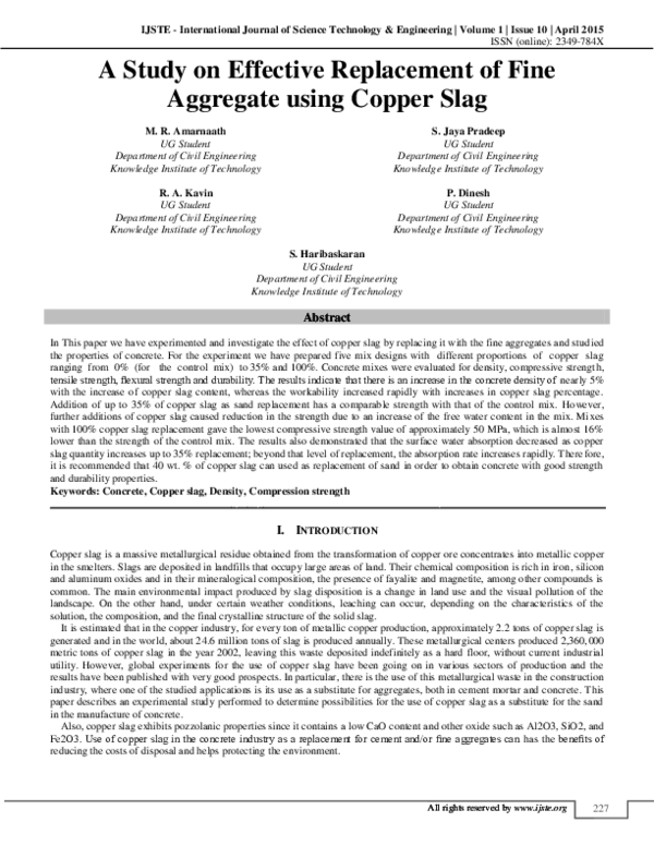 Glass as aggregate in concrete picture