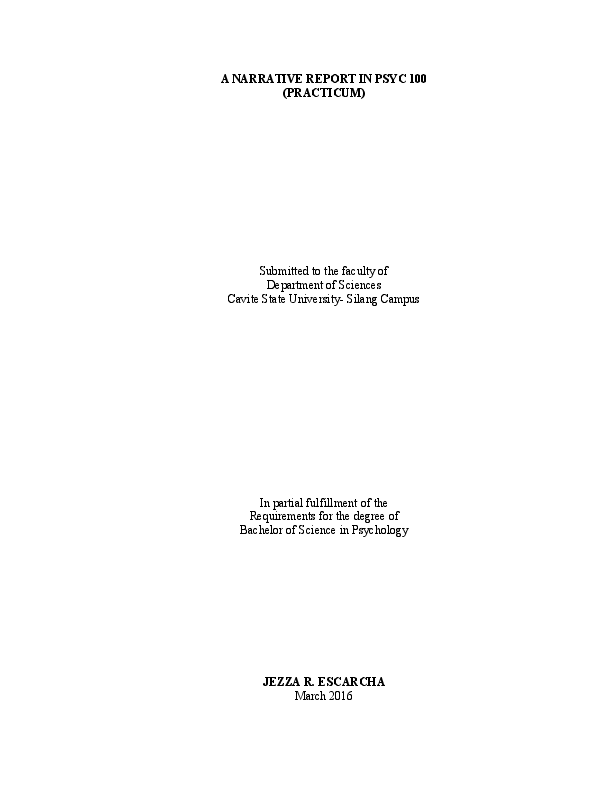 Doc Narrative Jezza Escarcha Academia Edu