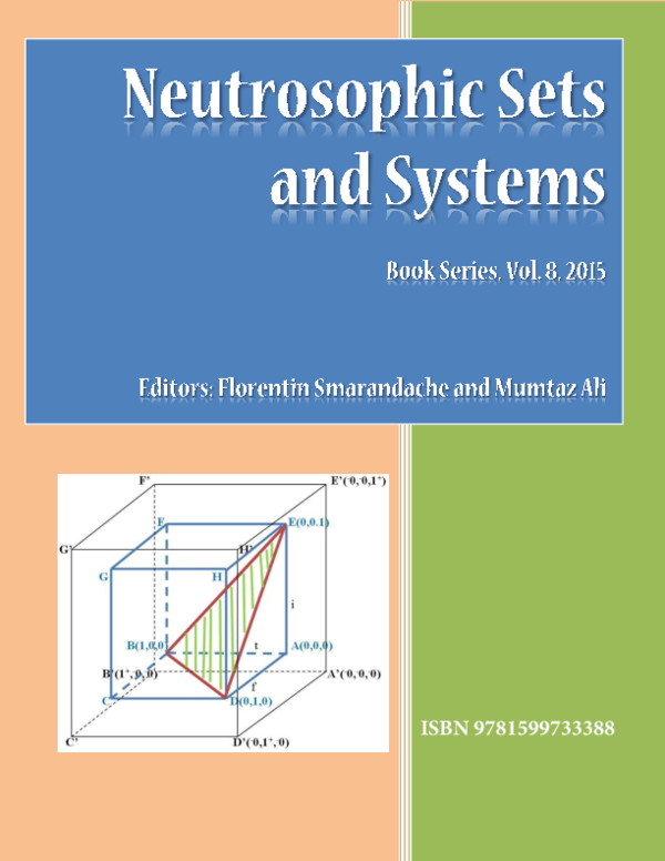 (PDF) Neutrosophic Sets and Systems, Book Series, Vol. 8/2015