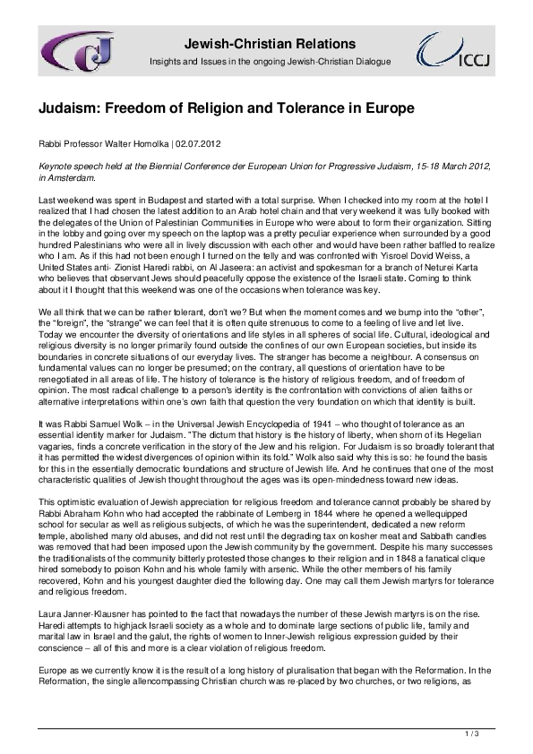 Fundamentalist judaism essay picture