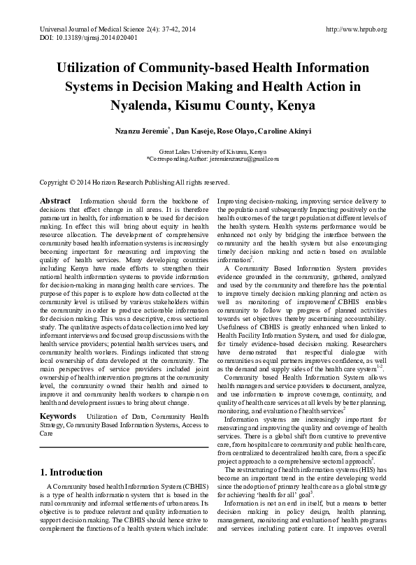 Healthinformationsystems Who Healthinformationsystems Who
