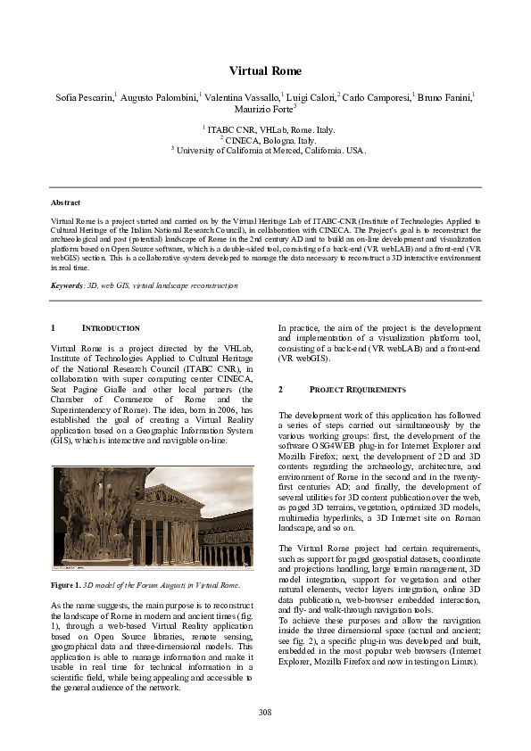 (PDF) Virtual Rome